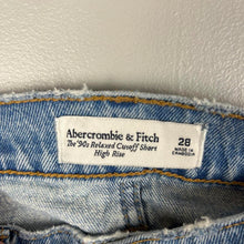 Load image into Gallery viewer, Abercrombie &amp; Fitch Jean shorts
