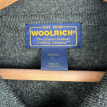 Load image into Gallery viewer, Woolrich zip up sweater
