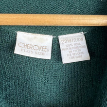Load image into Gallery viewer, Cherokee wool cardigan sweater
