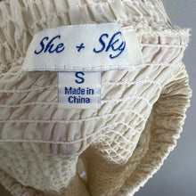 Load image into Gallery viewer, She + Sky smocked skirt
