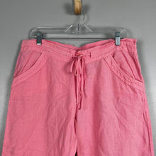 Load image into Gallery viewer, Y2K Juicy Couture linen capri pants
