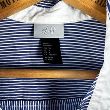 Load image into Gallery viewer, H&amp;M striped button down
