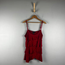 Load image into Gallery viewer, International concepts ruffle tank top
