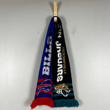 Load image into Gallery viewer, Buffalo Bills and Jacksonville Jaguars scarf

