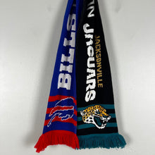 Load image into Gallery viewer, Buffalo Bills and Jacksonville Jaguars scarf

