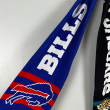 Load image into Gallery viewer, Buffalo Bills and Jacksonville Jaguars scarf
