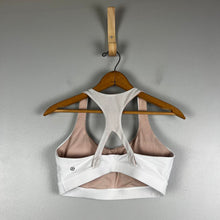 Load image into Gallery viewer, Lululemon white sports bra
