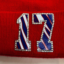 Load image into Gallery viewer, Custom buffalo bills beanie
