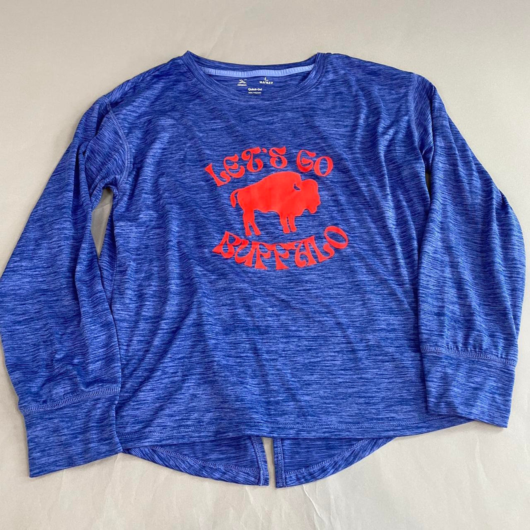 Kids custom let’s go buffalo long sleeve