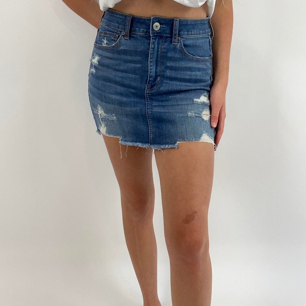 American Eagle jean skirt