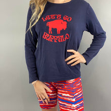 Load image into Gallery viewer, Custom let’s go buffalo long sleeve
