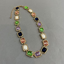 Load image into Gallery viewer, Multicolor gemstone necklace
