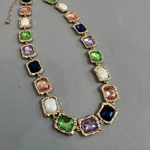 Load image into Gallery viewer, Multicolor gemstone necklace
