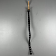 Load image into Gallery viewer, Black leather grommet belt
