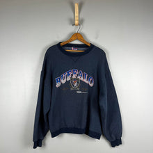 Load image into Gallery viewer, Vintage 90s Buffalo Bisons trench crewneck

