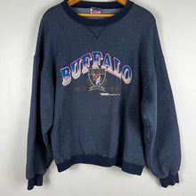 Load image into Gallery viewer, Vintage 90s Buffalo Bisons trench crewneck
