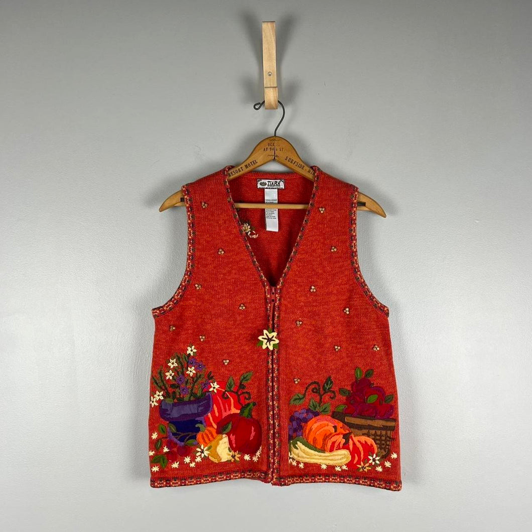 Tiara fall sweater vest