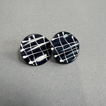 Load image into Gallery viewer, Vintage abstract earrings
