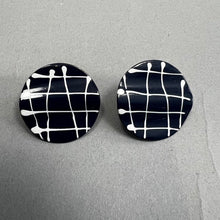 Load image into Gallery viewer, Vintage abstract earrings
