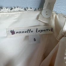 Load image into Gallery viewer, Retro Nanette Lepore cream blouse
