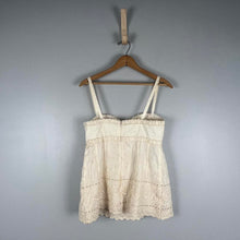 Load image into Gallery viewer, Retro Nanette Lepore cream blouse
