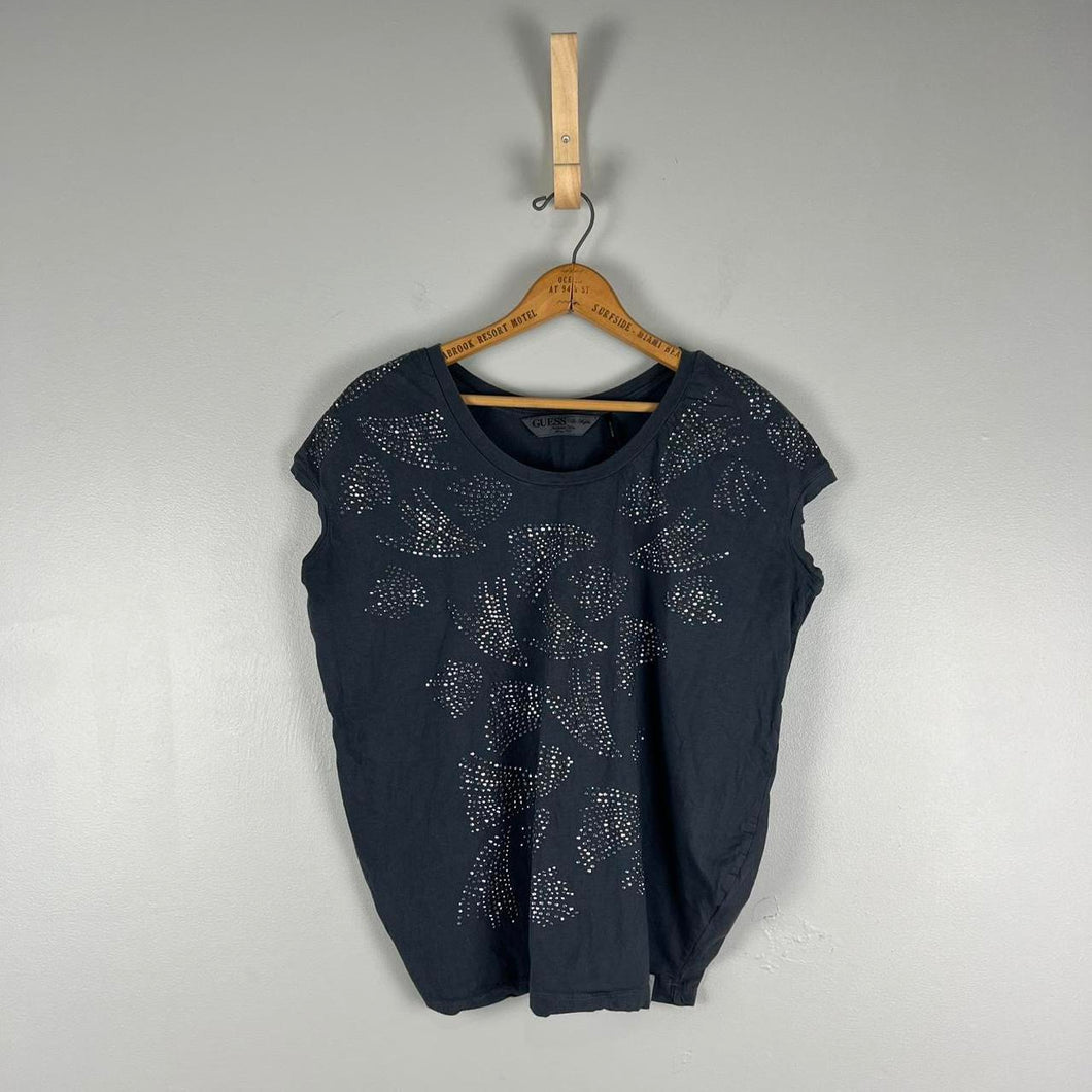 GUESS bedazzled top