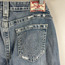 Load image into Gallery viewer, Y2K true religion flare jeans
