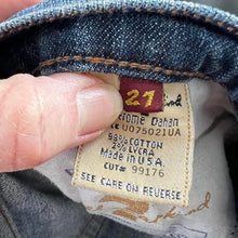 Load image into Gallery viewer, 7 for all mankind bootcut jeans
