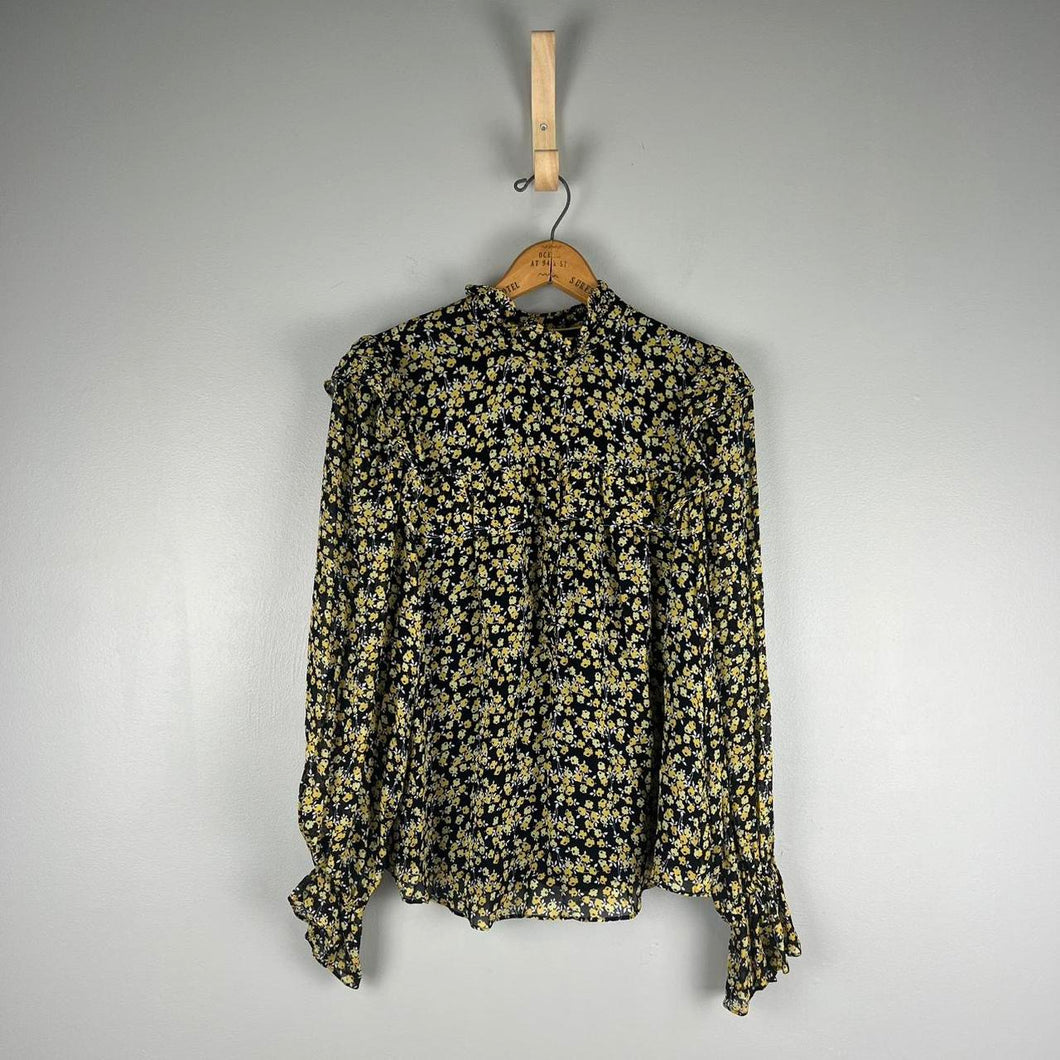Boden Zoe frill detail blouse