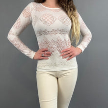 Load image into Gallery viewer, Forever 21 lace long sleeve
