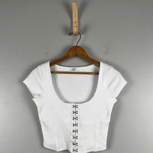 Load image into Gallery viewer, Garage corset crop top
