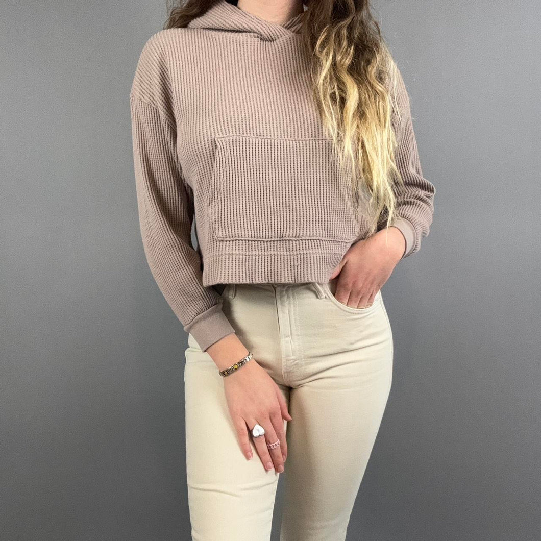 GAP waffled pullover