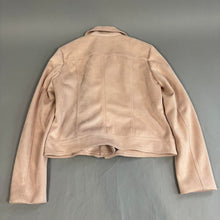 Load image into Gallery viewer, Philosophy faux leather moto jacket
