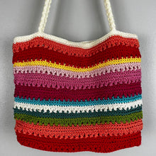 Load image into Gallery viewer, Croft&amp;Barrow crocheted bag
