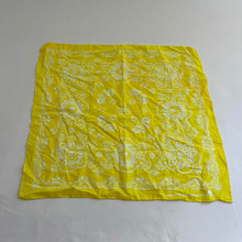 Load image into Gallery viewer, Yellow cotton bandana
