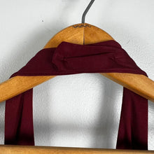 Load image into Gallery viewer, Burgundy halter neck maxi dress
