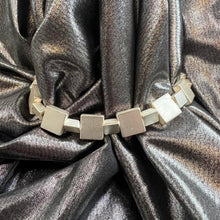 Load image into Gallery viewer, Abstract silver bracelet
