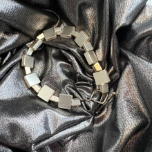 Load image into Gallery viewer, Abstract silver bracelet

