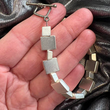 Load image into Gallery viewer, Abstract silver bracelet
