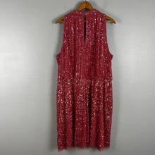 Load image into Gallery viewer, Adrianna Papell beaded halter dress
