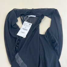 Load image into Gallery viewer, Zara mesh wrap bodysuit
