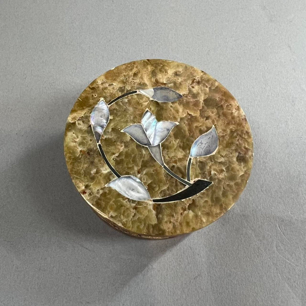 Vintage soapstone trinket dish