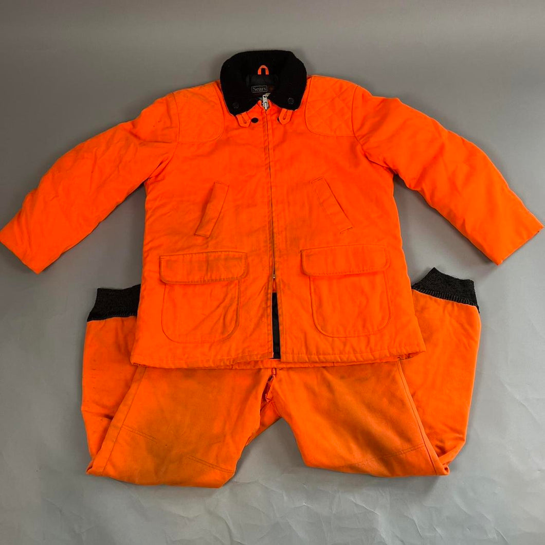 Vintage thrashed sears hunting suit