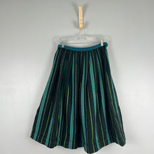Load image into Gallery viewer, Vintage wool striped skirt
