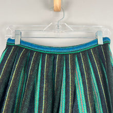 Load image into Gallery viewer, Vintage wool striped skirt
