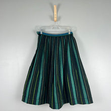 Load image into Gallery viewer, Vintage wool striped skirt
