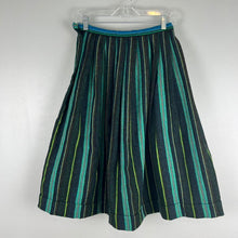 Load image into Gallery viewer, Vintage wool striped skirt
