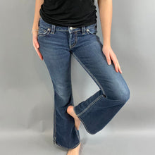 Load image into Gallery viewer, Retro silver jeans co jeans
