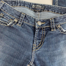 Load image into Gallery viewer, Retro silver jeans co jeans
