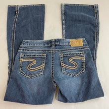 Load image into Gallery viewer, Retro silver jeans co jeans
